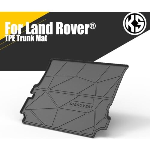 Trunk Mat Customized TPE For Land Rover Discovery Range Rover Defender Car Waterproof Non-Slip Rubber Cargo Liner Accessories