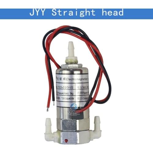 LETOP 3pcs Free Shipping Promotion JYY DC Large Format Straight Bend Inkjet Printer Solenoid Valve 24V