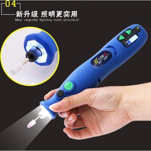 Mini charging small grinders, stone carving pen Wenwan electric cleaning brush micro electric drill grinding and polishing machi