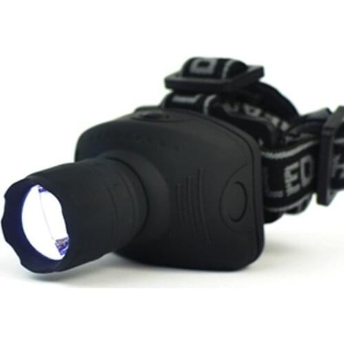 600 Lumens LED Headlight Head Lamp Flashlight Frontal Lantern Zoomable Camping Hunting Fishing Head Torch Light To zk77