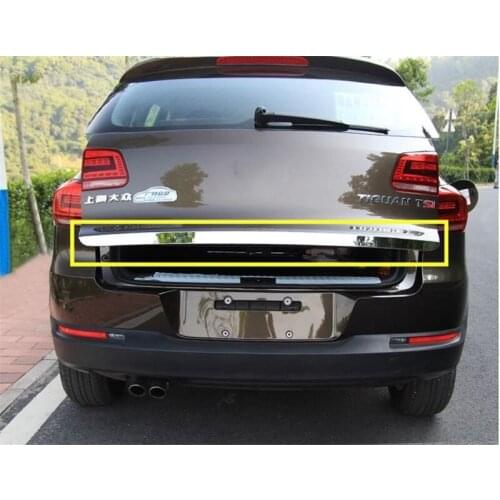 Stainless steel Rear Bumper Sill/Protector for 2010-2016 Volkswagen Tiguan Car styling