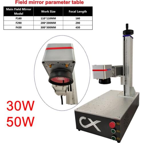 Mini Desktop Fiber Laser Machine 30W 50W Marking Machine Max Raycus Fiber Laser Engraver for Metal Carving Mobile Repairing Kit