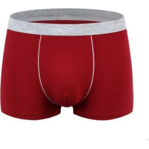 3PCS Mens Big Short Underwear Man Cotton Breathable Shorts Boxer Solid Pure Color Underpants Pluse Size XL-7XL