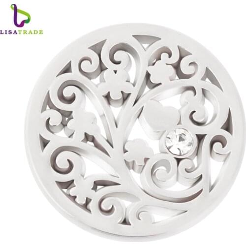 New! 1PC My moneda coin 33mm Hollow Coin disc Fit for Moneda pendant/ Coin frame/ Mentun locket 3 color for choose MICO34