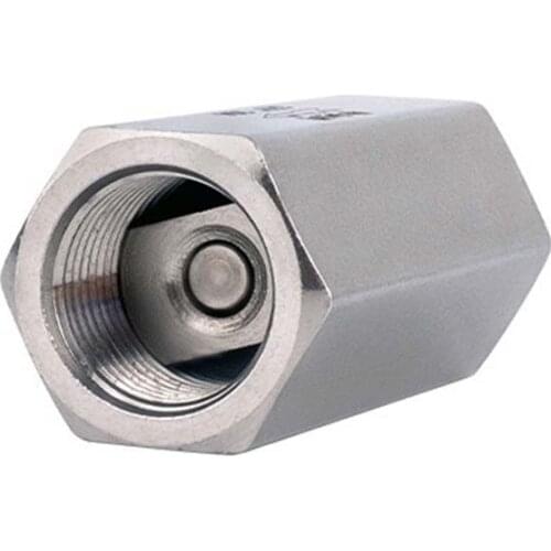 Stainless Steel Inner Wire Check Valve 1/8" 1/4" 3/8" 1/2" 3/4" 1" Inch One-way Check Valve