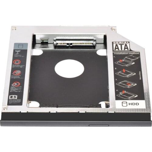 2nd HDD SSD hard drive Caddy For HP Compaq 6530b 6535b 6730b 6730S with bezel
