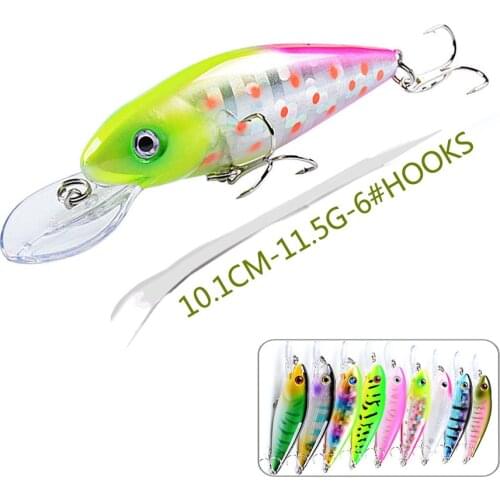 Crankbait Tackle Fishing Lure Trout Bass Pesca Jerkbait Minnow Artificial Bait Hard Swimbait Wobbler For Pike Trolling Peche Sea