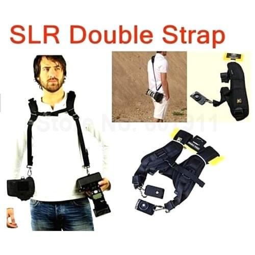 Professional Quick Strap Double Shoulder Belt Strap Neck Strap for 5D2 5D4 5D3 6D 7D2 D810 D800 D500 D750 D610 D600 D90SLR DSLR