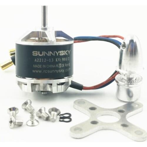 SUNNYSKY A2212 980KV 1400KV 2450KV Brushless Motor for MultiCopter KK Multi-Copter Quad