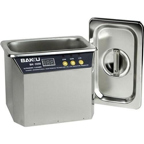 110V/220V BK-3550 35W/50W LCD Digital Display Ultrasonic Cleaner Cleaning Machine For Phone PCB/Circuit Board/Fruit/DVR