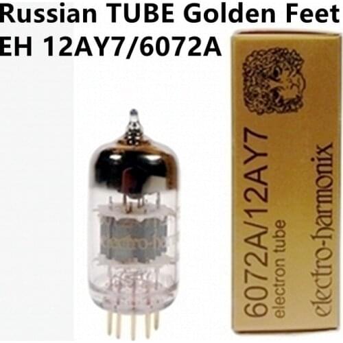 Vacuum Tube EH 12AY7/6072A Tube Golden Feet Factory Test and match