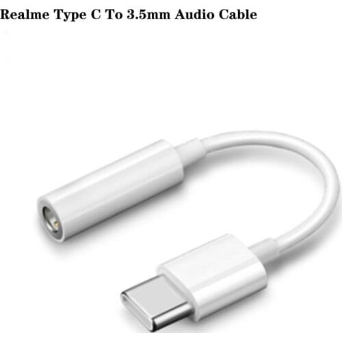 Realme X50 X7 Q2 Pro X50t X3 V15 Type C To 3.5MM Earphone Jack Audio Cable USB-C Male To 3.5mm AUX Female Jack Headphone Adapter