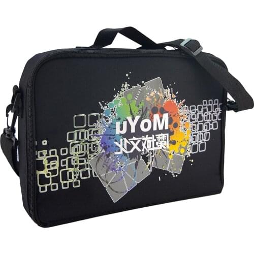 Carrying Case Box Storage Bag Portable Handbag Shoulder Bag Equipment Package Cube Travel HandBag Cubing Bag-Black