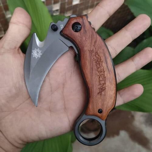 CS counter-strike scabbard hunting camps to Karambit claw neck tactical fighting on foot survival battle self-defense tool