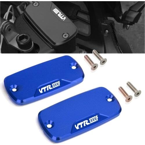 For Honda VTR1000F VTR 1000F 1998-2004 1999 2000 2001 2002 2003 2019 Motorcycle Front Brake Reservoir Fluid Tank Cover Oil Cap