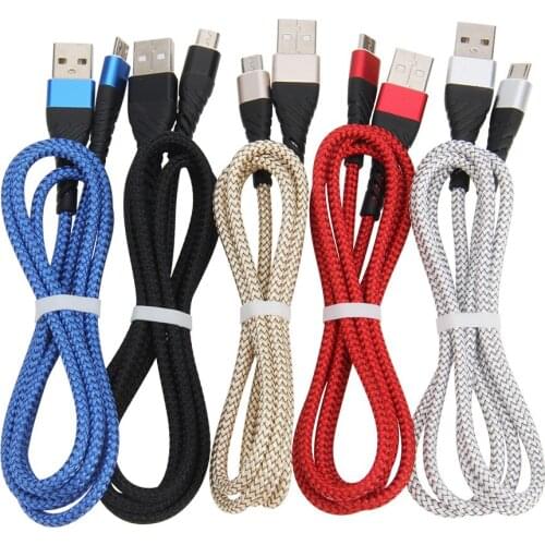 USB Micro Type C Fast Charging Cable for Samsung S10 Xiaomi Huawei Phone Charger Cables 8 Pin Cord 1M 2M 3M For iPhone 11 X 8