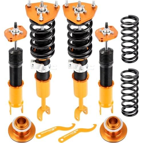 Coilover Struts Suspensions Set for Nissan For Infiniti G35 350Z Roadster Z33 Coupe Convertible for 2003-2007 2003-2009