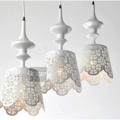 Rural pattern lamp stylish personality restaurant long painting frosted modern glass chandeliers LB010312