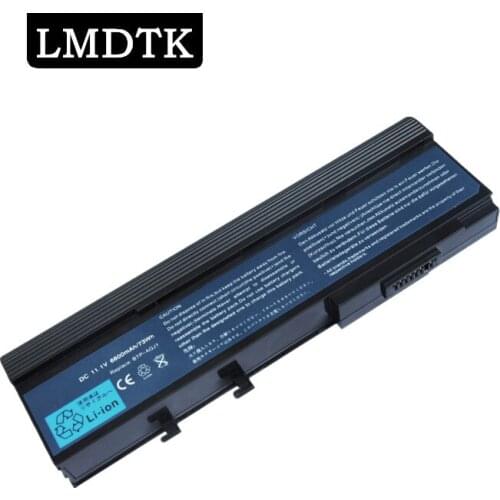 LMDTK New 9cells laptop battery FOR Aspire 2920 2420 TravelMate6231 6291 6292 6492 Series BTP-AQJ1 MS2180 free shipping
