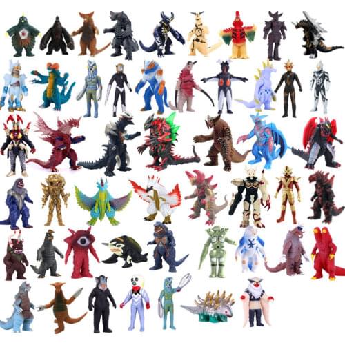 Little Monster Ultraman Toy Soft Model Gomora Red King Eleking Black King Bemular Baltan-seijin Belial Doll