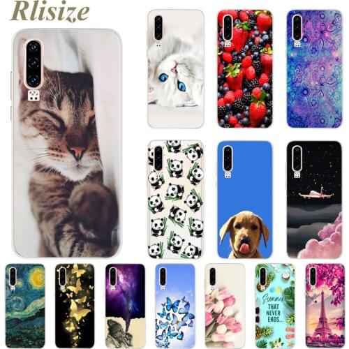 Fashion Painted Case For Huawei P30 P 30 Pro Lite Cases Soft Slim Back Cover Phone Case For Huawei P30 Pro P30Lite P30pro Bumper