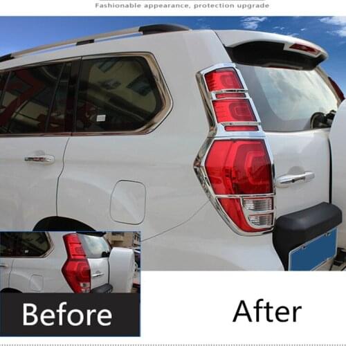 For Haval H9 2015-2019 Car Headlights ABS Decorative Cover Frame Tail Light Cover Rear Headlight Cover Auto Adorn Accessories