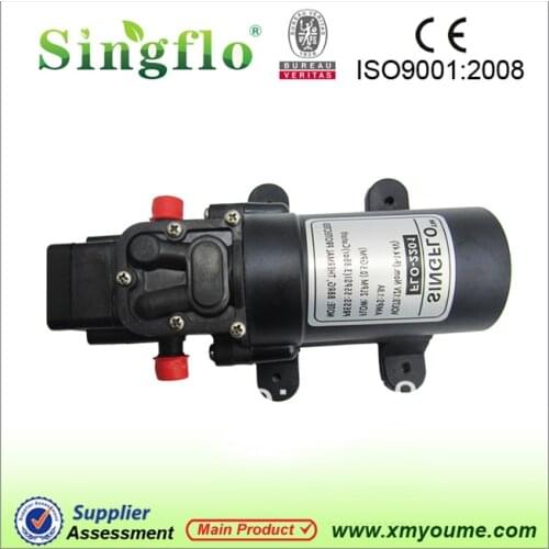 Sprayer pump for knapsack agriculture sprayer Singflo FLO-2201 12v DC 55psi 2L/min