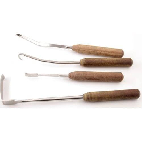 Rib cartilage stripping 6-piece set of rhinoplasty equipment Double-headed pull hook