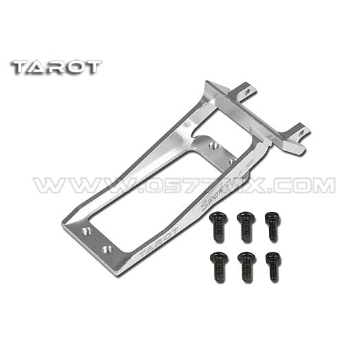 CNC Lengthened Metal Tail Servo Mount Silver for Trex 450 Pro 450PRO