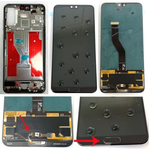OEM For Huawei P20 Pro CLT-AL00 CTL-L09 CTL-L29 LCD Display Touch Screen +Frame