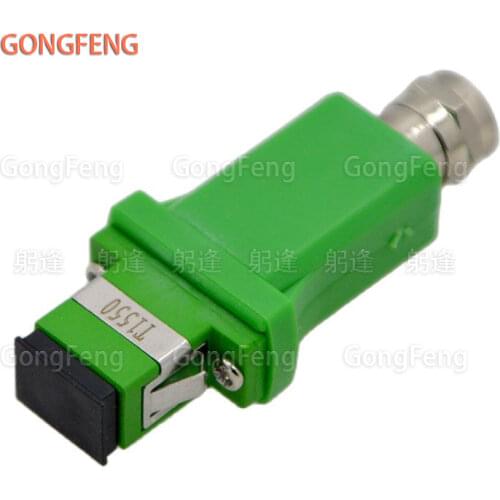 10pcs NEW FTTH Optical Fiber Connector 1550nm Passive Optical Fiber Adapter CATV Opto-Signal Converter Fiber Connector Wholesale