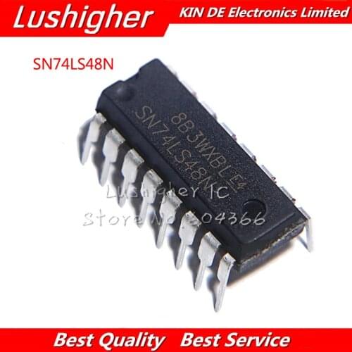 10pcs SN74LS48N DIP16 HD74LS48P DIP 74LS48 SN74LS48