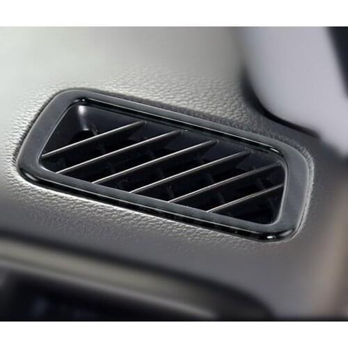 2PCS Air Conditioner Vent Trim Stickers for Honda CR-V CRV 2017 2018 LHD Car Accessories