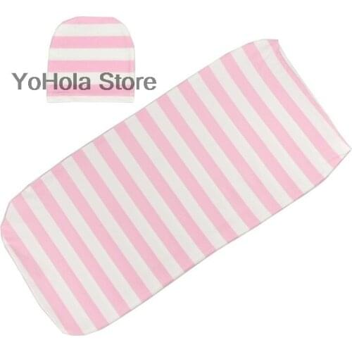 Four Seasons Newborn Baby Girl Boy Sleepsacks Sleeping Bag 0-3M Sleepwear Baby Soft Comfortable Warp Blanket Bags + Hat 2pcs