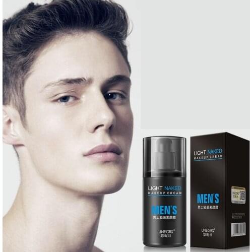 30ml Mens Light Makeup Concealer, Lazy Face Cream, Moisturizing, Oil-controlling, Non-tipping Cream