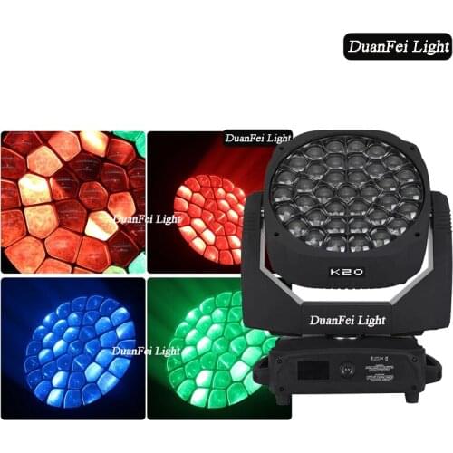 37x15w Big bee eye K20 DJ equipment light wash zoom moving head lights for disco