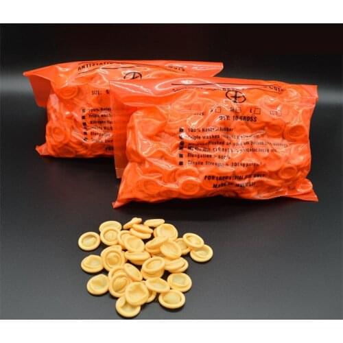 500g Disposable Anti Static Rubber Latex Finger Cots Eyebrow Extension Gloves Practical Off Eyelash Extension Tool Accessorie