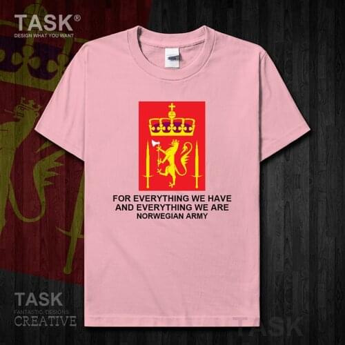 Army Norway Norge NOR Norwegian Nordmann NO Short sleeve country Tactical Military mens t shirt new Tops sweatshirt sports 01