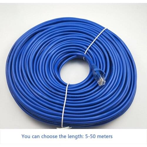 5/10/15/20/25/30/50m CAT5 100M RJ45 Ethernet Cables Connector Ethernet Internet Network Cable Cord Wire Line Blue Rj 45 Lan CAT5
