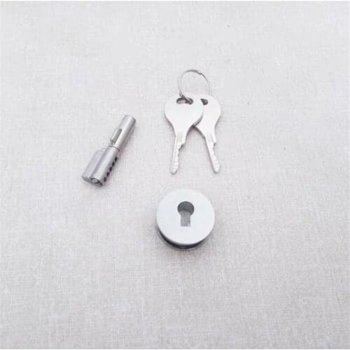 Quality sold sliding glass showcase lock jewelry display cabinet locks keyed alike