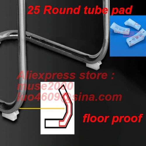 22 25 28mm round feet pad screw on feet corner bracket cover angle triangle floor proof steel tube plastic cover chair office