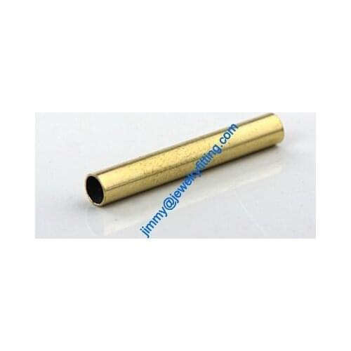 Brass Tube Conntctors Tubes jewelry findings 3*20mm ship free 5000pcs spacer beads