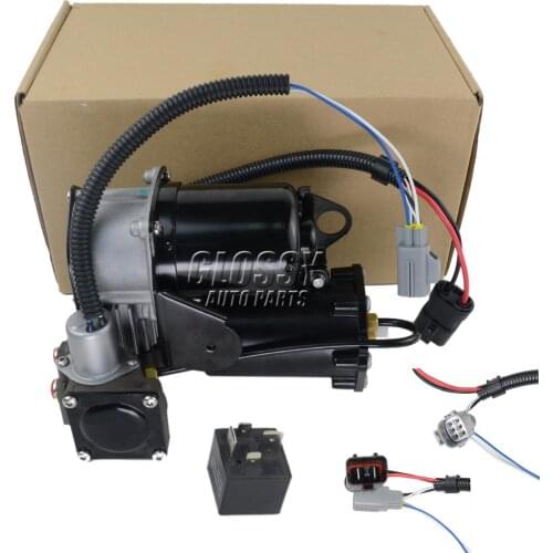 AP03 Hitachi Style Air Suspension Compressor Pump +Relay LR023964 For Land Rover Discovery 3&4 Range Rover Sport LR044360