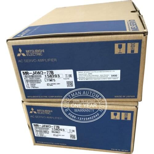 New in box MR-J4W2-77B AC Servo Amplifier Free DHL/UPS/FEDEX
