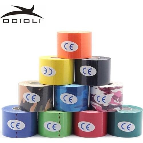 Kinesiology Tape Athlete Replace Cotton Sports Kinesiolog Tape Elastic Muscle Knee Support Basketball Volleyball Knee Protector