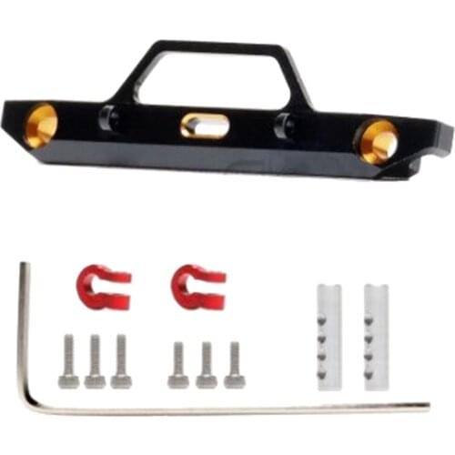 1:24 Scale RC Truck Front Bumper Assembly Spare Parts for Axial SCX24 90081 RC 1/24 Off-Road Cars Trucks Accessories Set