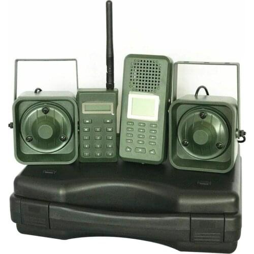 1Pair/2PCS 50W 150Db Camouflaged Duck Caller Decoy Loud Speaker Birds Mp3 With Timer Hunter Bait Set Hunting Season Supplies