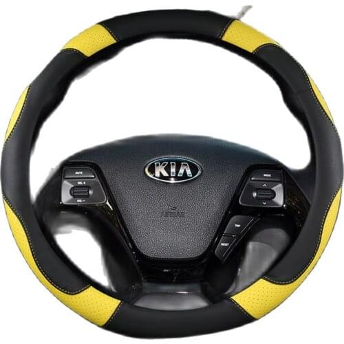 Sport Auto Steering Wheel Covers free shipping accesorios coche car seat cover cerato rio Steering Wheel Cover Fit For Most