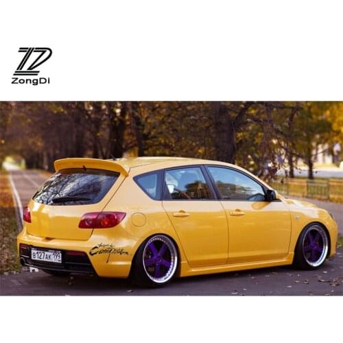 ZD Car Styling Sticker The Spirition of Competition For Toyota Avensis Rav4 Audi Q5 A6 Lifan X60 Renault Captur Skoda Yeti Ford