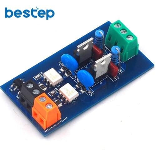 2 channel non-contact solid state relay module optical isolation AC 220V output PLC amplifier board